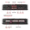 4 Channel Car Power Amplifier 12V 6800W Aluminum Alloy Sound Quality Amplifier Car Audio