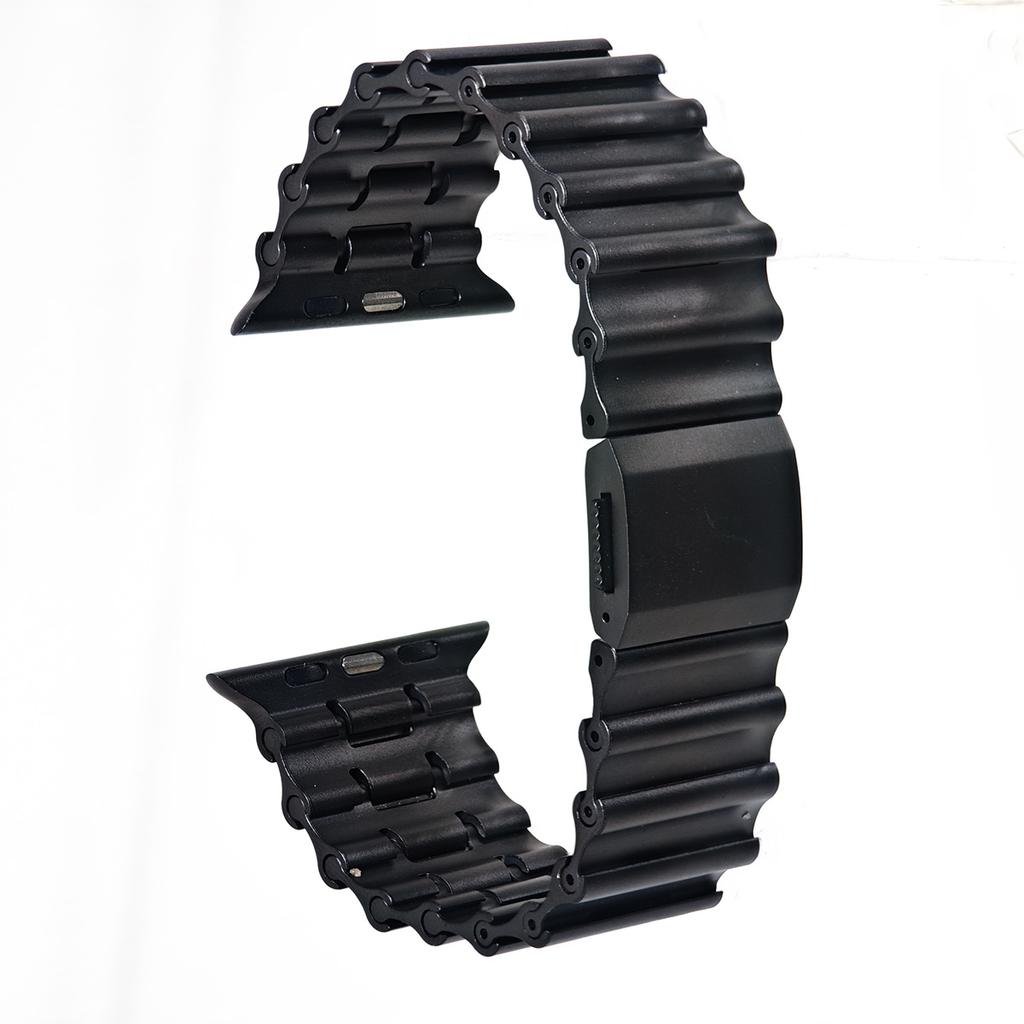 Luxury Magnetic Band for Iwatch Ultra 3/2 49mm 44 45 46 42mm Stainless Steel Strap for Apple Watch Series 11 10 9 8 7 6 5 4 Se 3