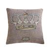 Nordic Style Elegent Crown Cushion Cover Fashion Home Sofa Decoration Pillowcase 45cm Gorgeous Household Textiles Pillow Cover