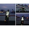 Verstellbare V-Form Reflektierende Sicherheitsweste Leuchtender Elastischer Gürtel für Nachtlauf Radfahren Sport Outdoor Kleidung