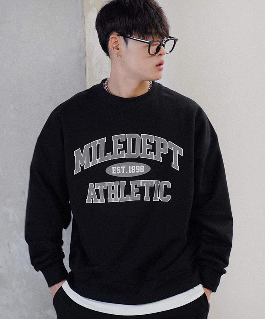 Deomail Mile Dept Sweat Mtm [Black]