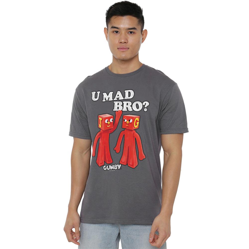 Gumby Unisex Adult U Mad Bro T-Shirt
