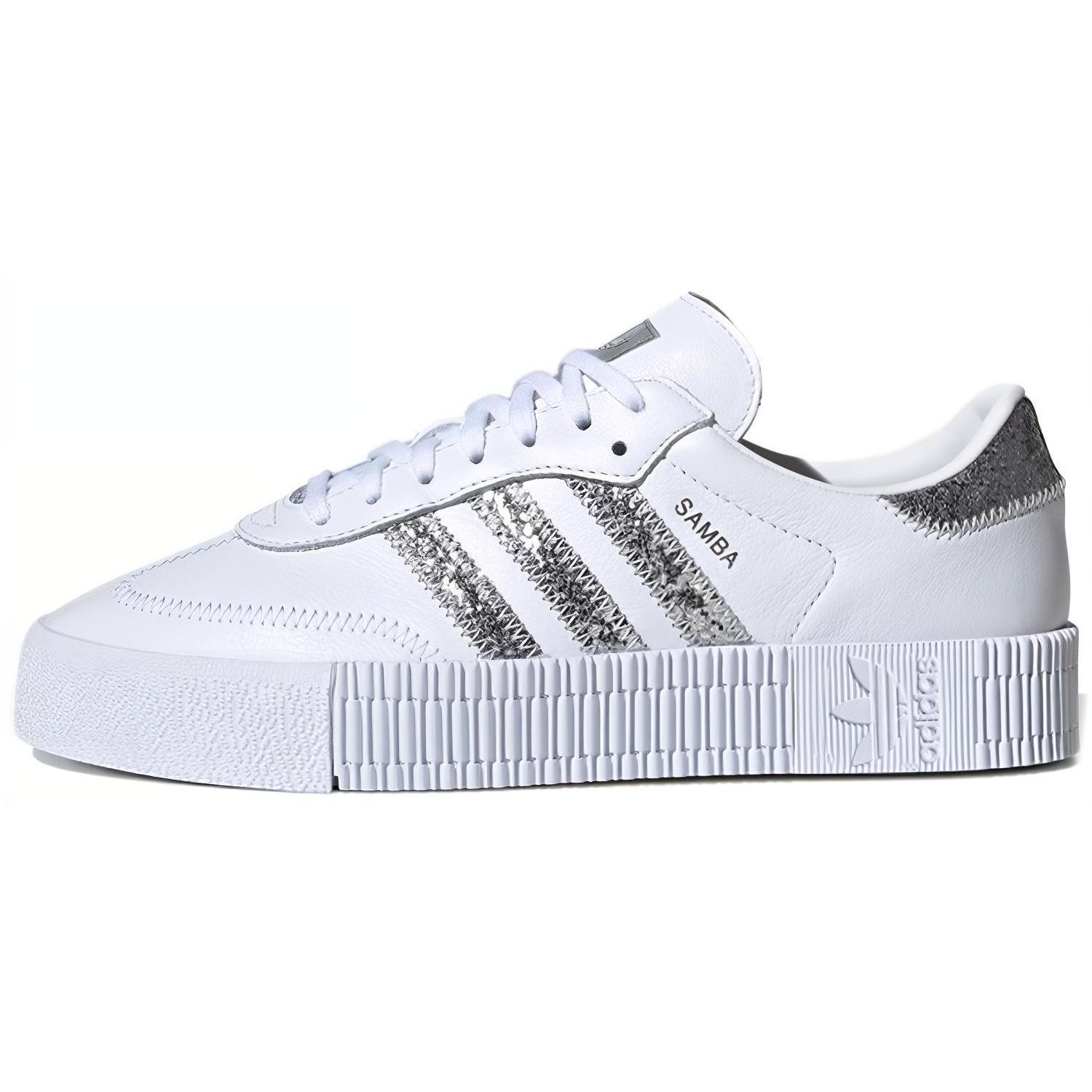 (WMNS) adidas Sambarose White Silver Women s FX3819 EU 36⅔