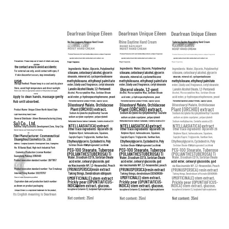 Dear Ilean Nourishing Scented Hand Cream Set