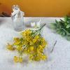 1Pc Fresh Pastoral Style Simulation 5-pronged Wintersweet Baby's Breath Bunch of Flowers