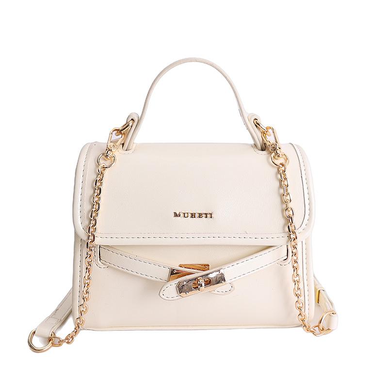 Women s Trendy Small Bag All-matching Cross-body High-end Fashionable Portable Square 19x8x13