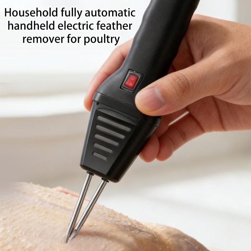 Handheld Electric Poultry Plucker 5W 800mAh Rechargeable Chicken Hair Remover With Ergonomic Handle For Household Use