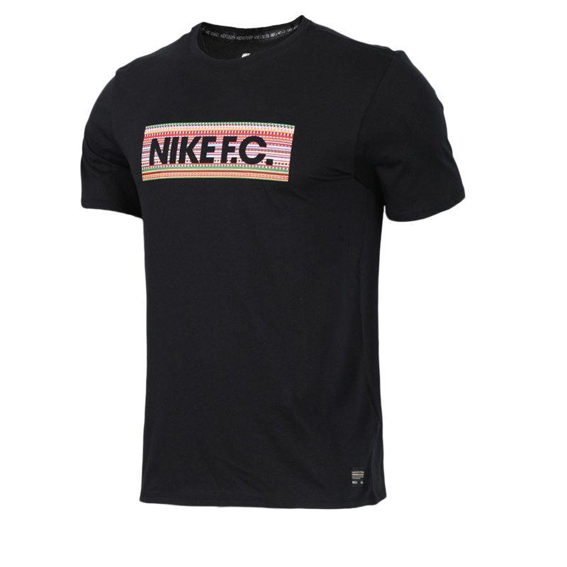 Nike FC Sports Casual Moisture-Wicking Breathable Short Sleeve T-Shirt Men Tops 911403-010 S