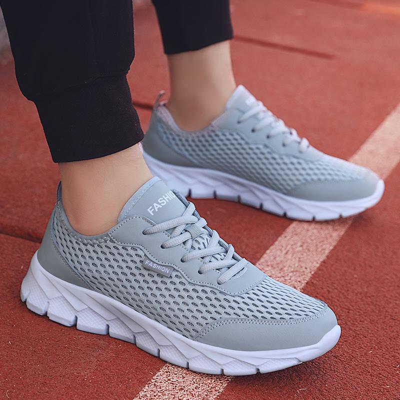 New Running Shoes for Men Breathable Mesh Sports Shoes Fashion Outdoor Non-slip Athletic Jogging Sneakers Men Tennis Footwear
