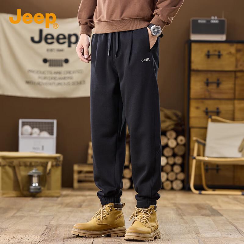 JEEP Men's 2025 Fall Loose Fit Tapered Joggers