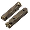 Zinc Alloy Bronze Hinges  90 Degree Hinges Gift Box Folding Hinges  Wooden Box