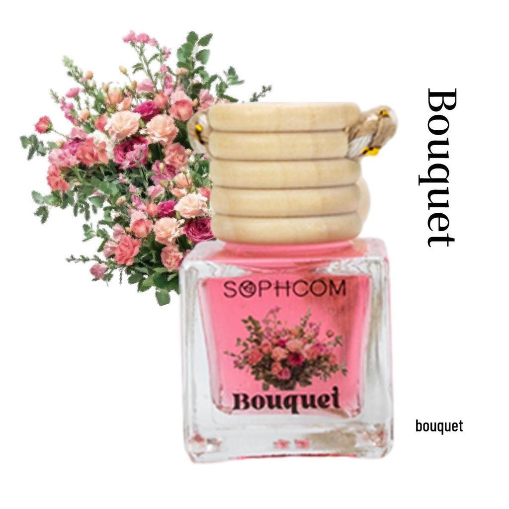 Long-lasting Car Air Freshener Pendant: Essential Oil Hanging Ornament for Interior Decoration