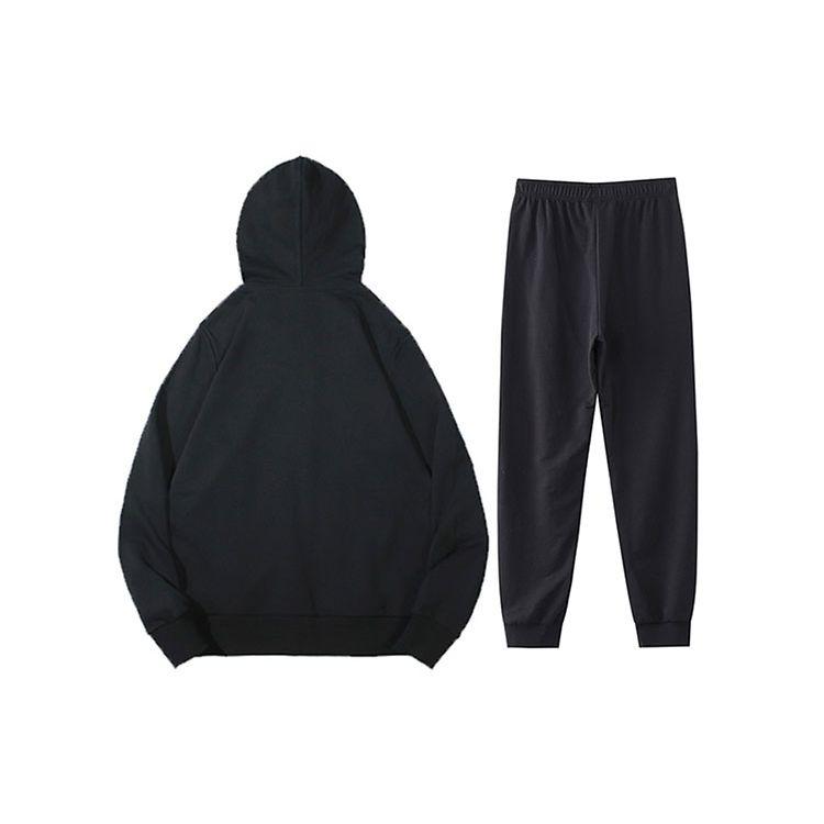 Li Ning Straight Leg Suit Spring And Autumn Men Suit Black AWDS421-1+AKLS423-1