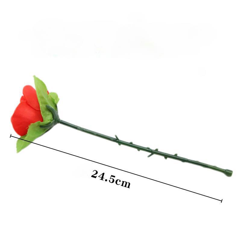 Folding Rose Appearing Magic Tricks Flower Disappear Suddenly Stage Street Performance Show Props Playthings for Adults Kids