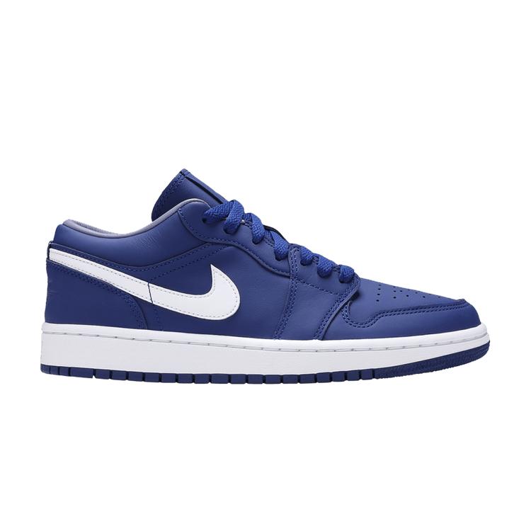 Air Jordan 1 Low SE Deep Royal Blue Women Sneakers Iron-Purple White DA8008-401