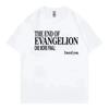 2025 Summer New Hot Neon Genesis Evangelion Printed Men's and Women's Pure T-shirt Couple Street Casual Top#Color(1)