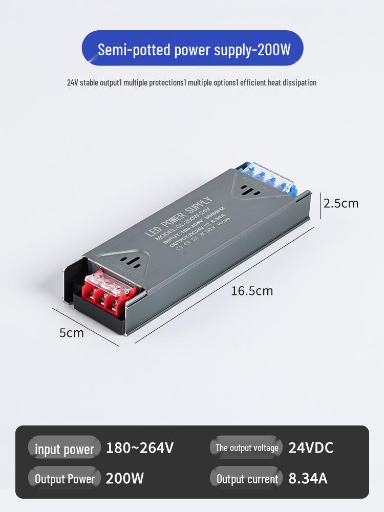 Single-Sided Upward-Emitting Recessed Linear Light - Double Eyelid Aluminum Channel