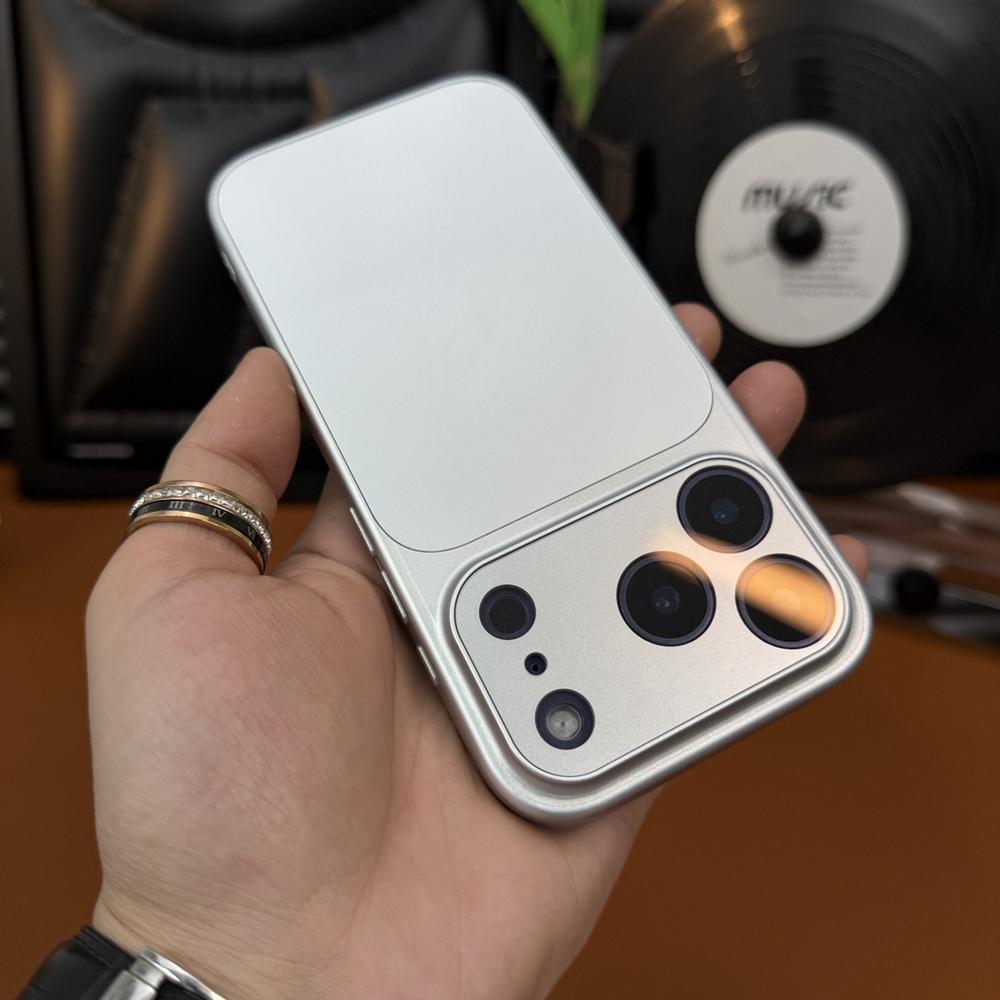 

Імітація Оновлення 17 AG Тонкий Матовий Чохол Для iPhone 17 16 15 14 13 Pro Max 17Pro Розкішний PC Ударостійкий Акриловий Захисний Чохол iPhone17 Pro Max срібний