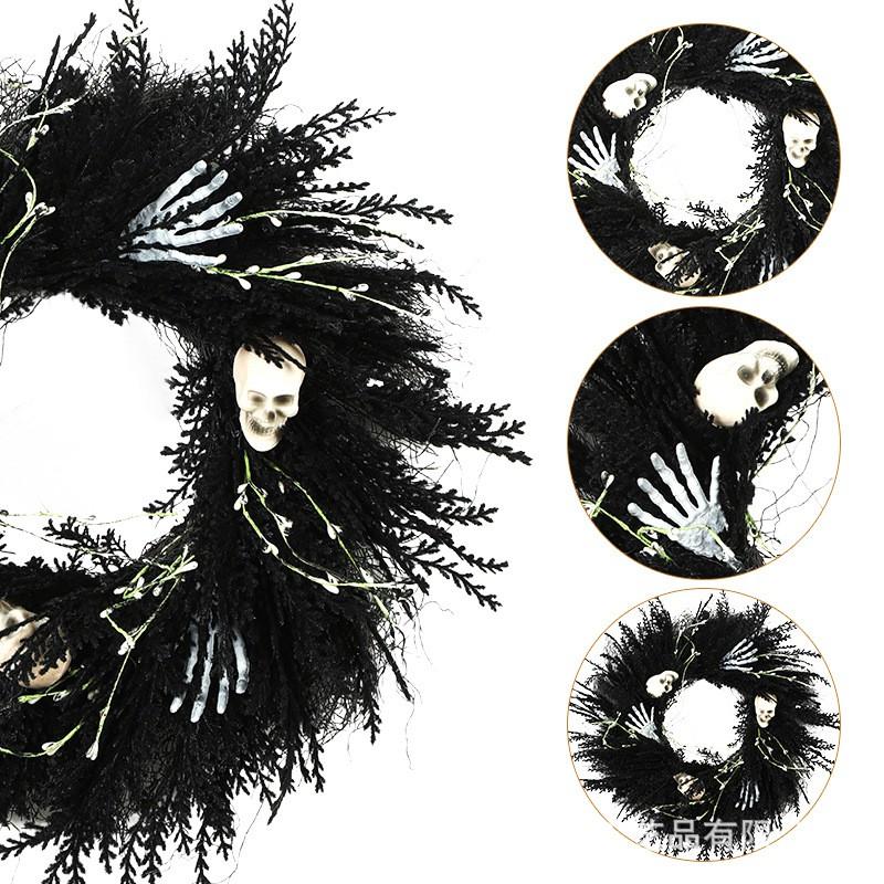 Halloween Door Hanging Decor Hand Prop Ghost Theme Party Decoration Home Yard Festival Setup
