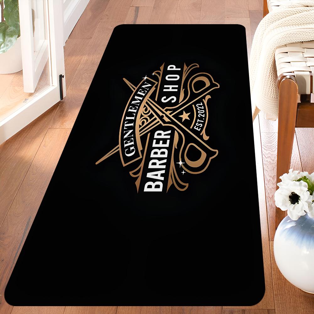 Vintage Sign Expert Barber Shop Floor Mat Non-Slip Laundry Room Mat Laundry Decor Balcony Child Living Room Household Carpets
