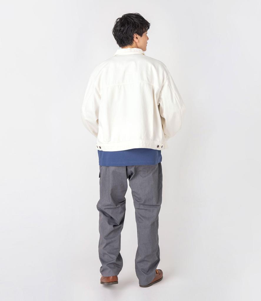 LL Bean Leadfield Denim Japan Size Fade CJ72827006 Men's Jacket, Fit, L, Blue,