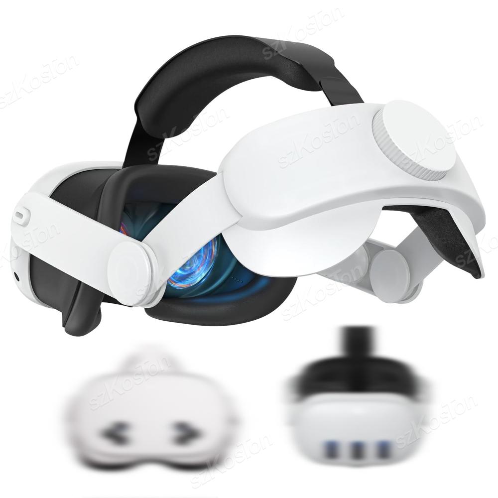 

Комфортный ремешок для головы для Meta Quest 3S и Quest 3 VR-гарнитуры, уменьшающий давление, регулируемый ремешок Elite для Meta Quest3, аксессуары
