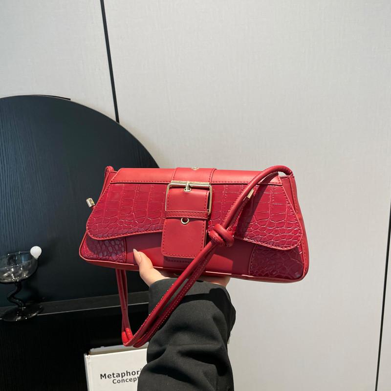 Street Style Pu Small Square Shoulder Bag For Daily Casual And Fashion Accessories