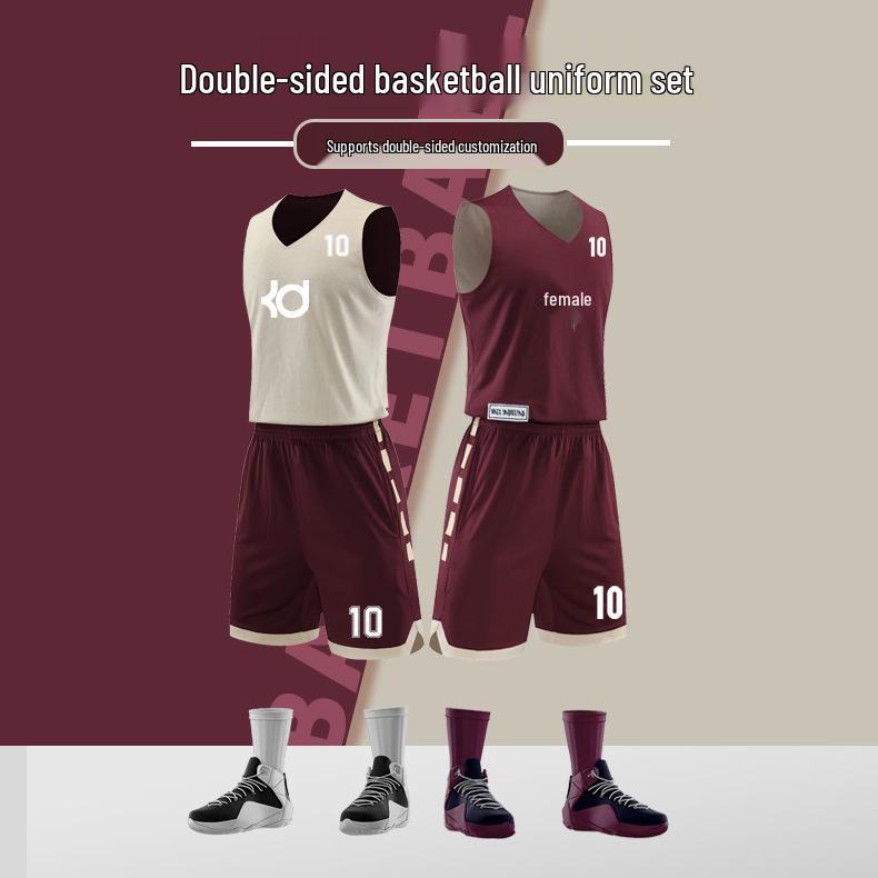 

Unisex Youth Basketball Jersey Set with Logo for Kindergarten XL