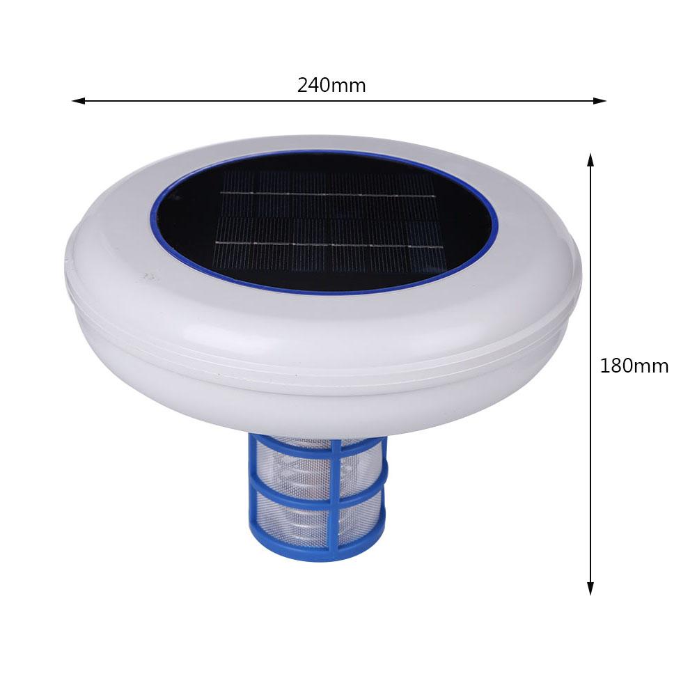 Swimming Pool Solar Ionizer Cleaner Pool Water Purifier Silver Ion Swimming Pool SPA Fountain Cleaner Swim Pool Cleaning Tool