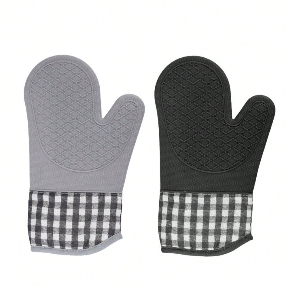 Kitchen Microwave Oven Gloves Heat Insulation Gloves Kitchen Household Baking Gloves