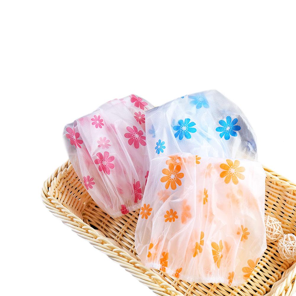 Silicone World 1PC Waterproof Bath Hat Waterproof And Oil Fume Cap Women Spa Hair Salon Supplies Shower Cap Bathroom Products