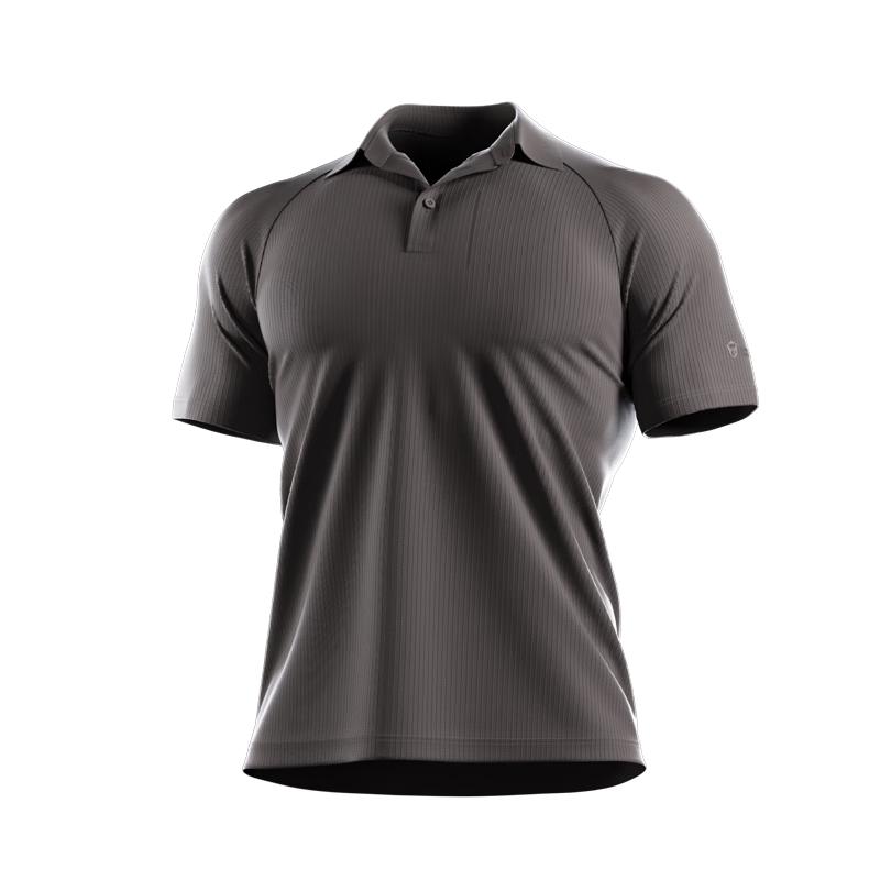 

Monster Guardians Men s Textured Slim Fit Polo Shirt L