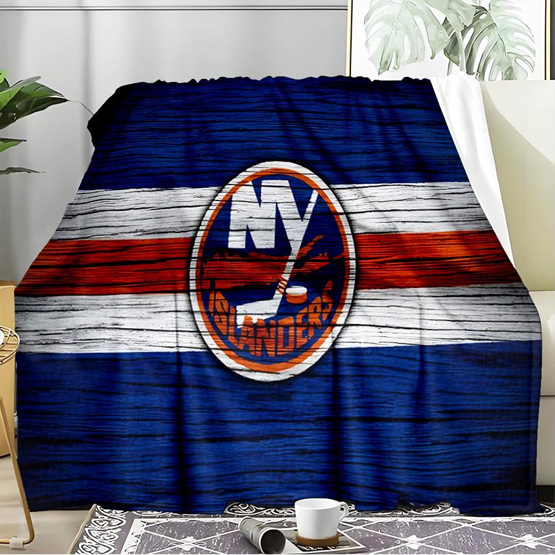 Islanders Blanket Flannel Throw for Sofa, Travel, Camping, Livingroom, Office, Chair and Bed Soft and Warm Holiday Birthday gifts