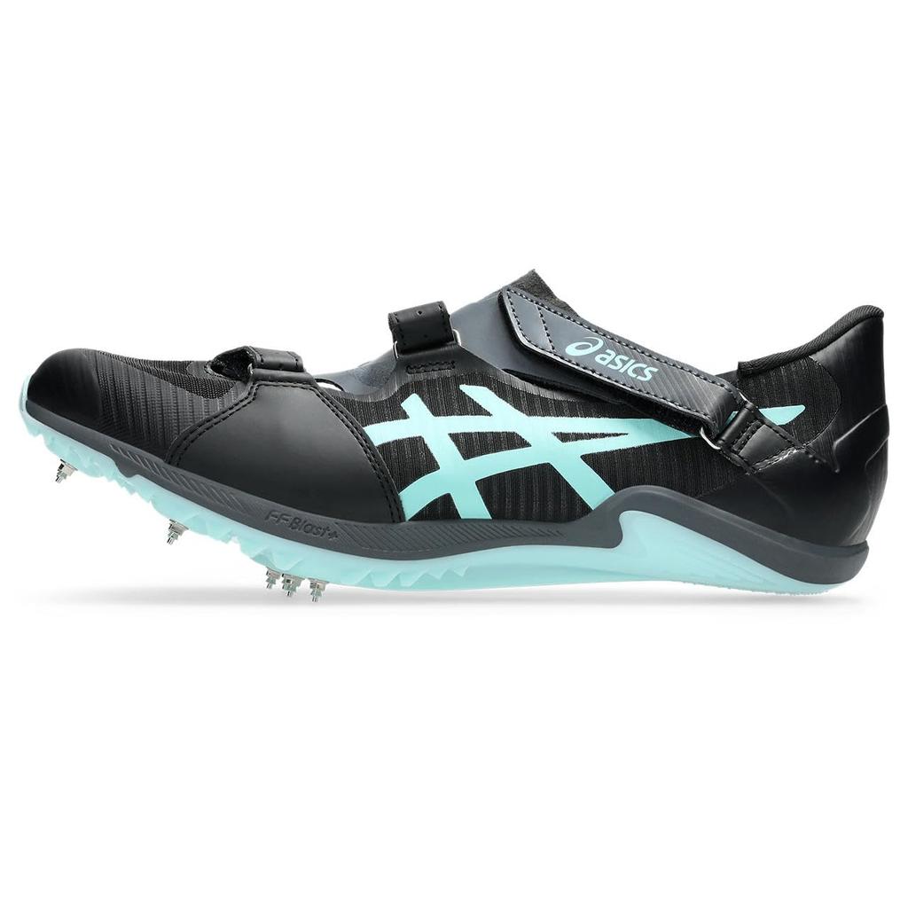 Leichtathletik Spikes CYBERBLADE 17 1093A241 Unisex 001 cm 2E [Asics] (Schwarz/Illuminate Mint) 28,0