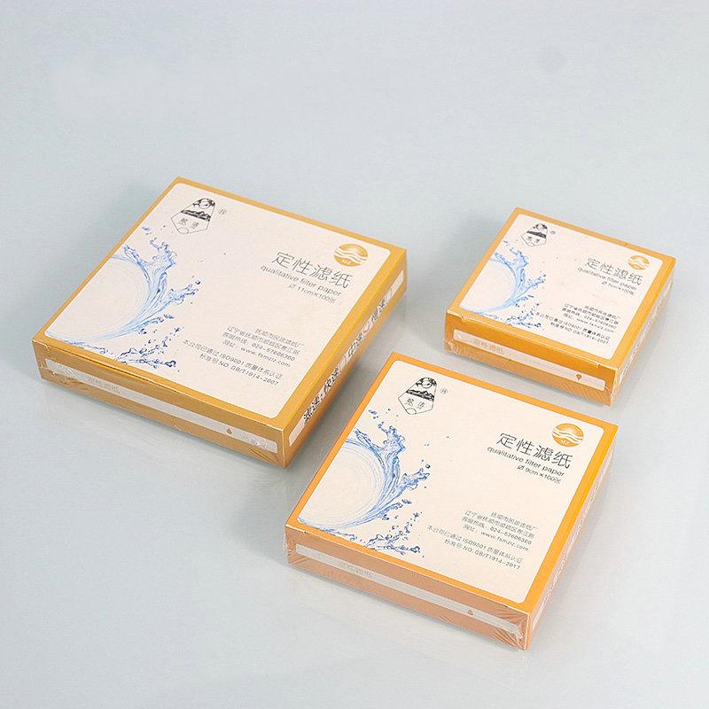 100 stk/pakke Lab Bomullsfiber Kvalitativt Filtrerpapir 7 cm/9 cm/11 cm Med Rask/Middels/Langsom Hastighet