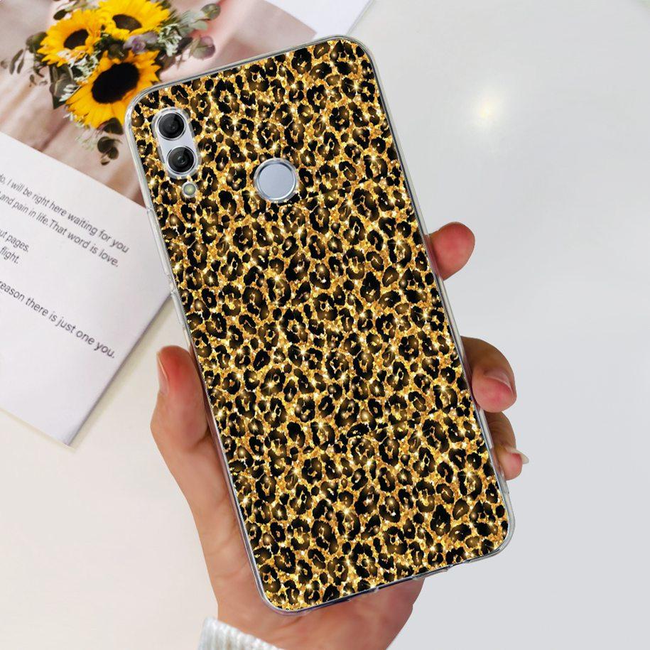 For Honor 10 Lite Case Honor 10i Shockproof Cover HRY-LX1T HRY-LX2 Stylish Flower Soft Silicone Clear TPU Funda For Honor10 Capa
