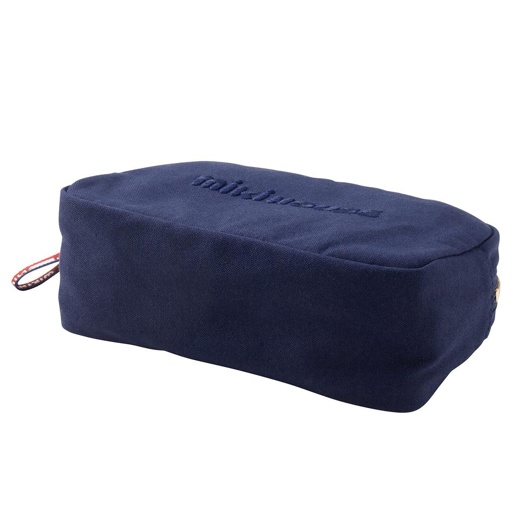 Small for Navy [Miki House] Pouch, Logo, Plain, Item, Bag, Adults, Ladies, Moms, Boys, Girls, 10-8275-456,