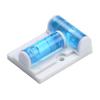 2 Stück Kunststoff-Wasserwaage Horizontal 2-Wege Mini T-Typ Wasserwaagen-Anzeiger Neigungsmesser Sensor Kleine Libellen-Messwerkzeug