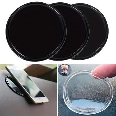 Tapete antiderrapante para carro, silicone, painel interno, celular, tapete antiderrapante para armazenamento, decoração de interiores de carros, acessório automotivo