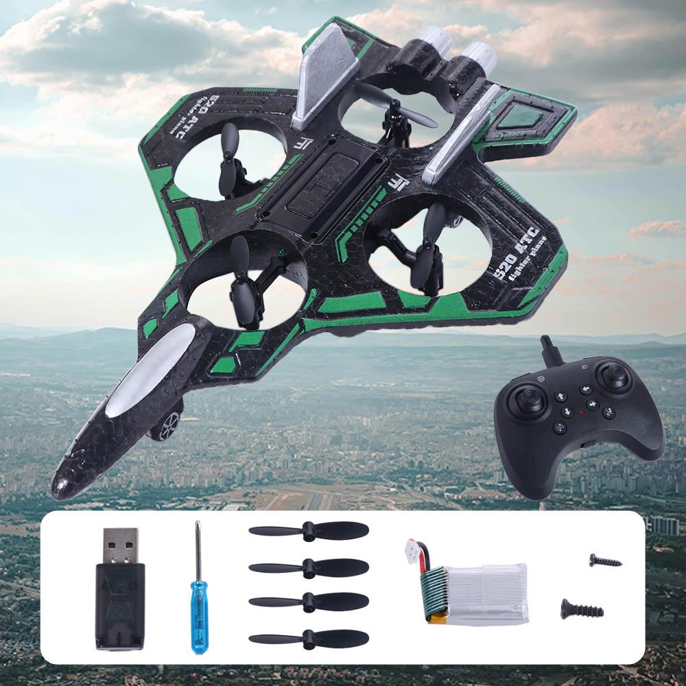 Gravity Sensing Four Motor Helicopter Toy Rechargeable RC Hobby Jet Plane Kids Gifts