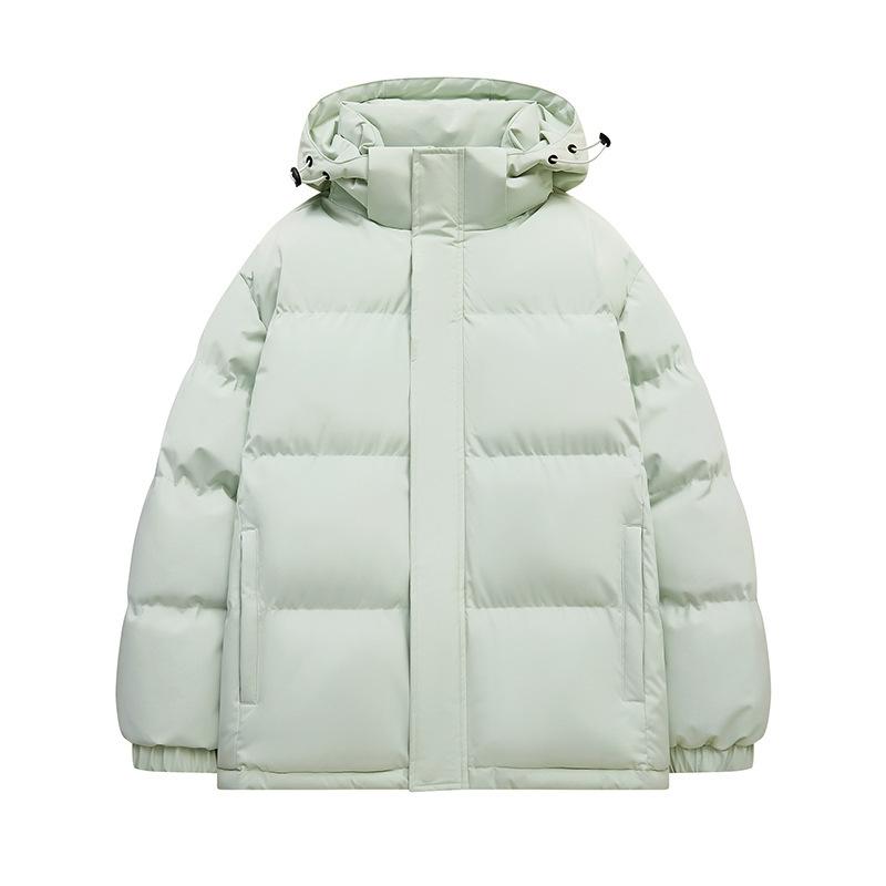 Neuer, dicker Wintermantel aus Baumwolle im koreanischen Stil mit fusselfreier Baumwolle im Hongkong-Stil, lockere Freizeitjacke für Paare, gleicher Stil für Männer und Frauen