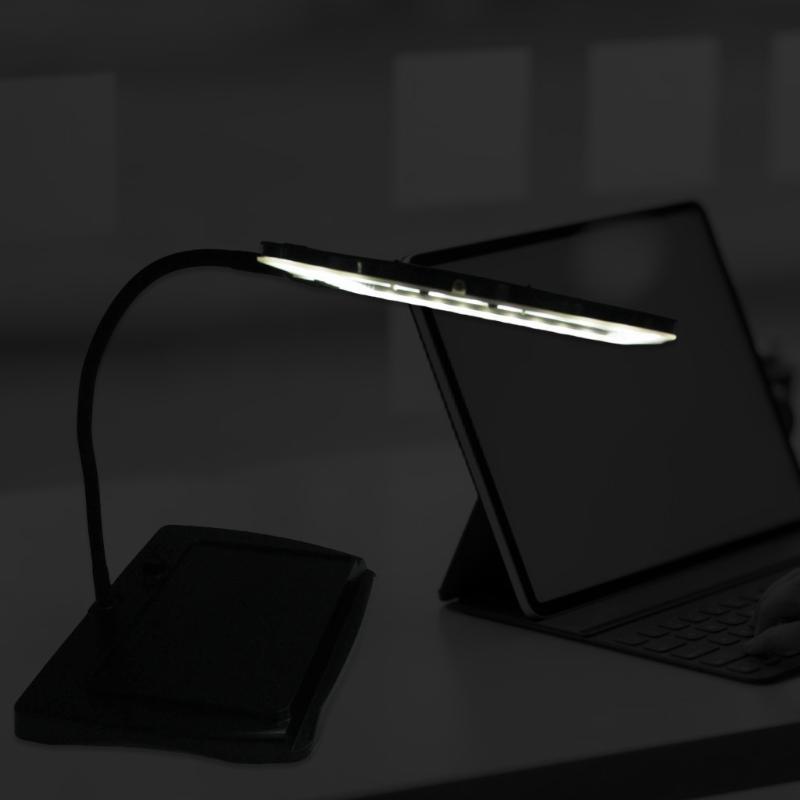 Desktop Magnifier with 48 LED light  USB Rechargeable Magnifier for Reading & Repair Tasks in Horizontal or Vertical