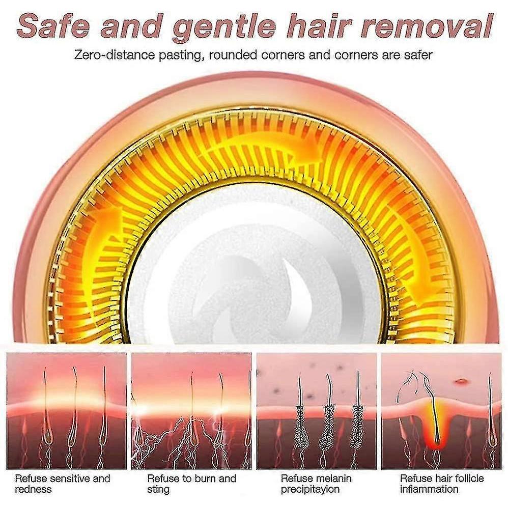Elektrorasierer für Frauen, Elektrischer Augenbrauenhaarentferner, Tragbar Schmerzlos