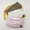 Warme Gestrickte Stirnbänder Fleecefutter Haarband Mode Turbanhut Haaraccessoires