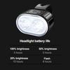 Front Rear Bike Lights Rechargeable Bicycle Cycling USB Flashlight for Bicycle Lighting Front/Rear/Set Bike Lantern Accessories