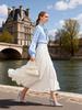 Fei Yuan Solid Color Pleated Maxi Skirt - Early Spring Fashion
