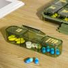 Portable Weekly Pill Organizer - Compact Travel Size with 3 Daily Compartments