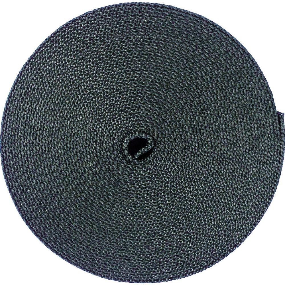 TRUSCO Nylon Flat X 38mm X Bell, 1.6t 10m, Black, TNB3810-BK