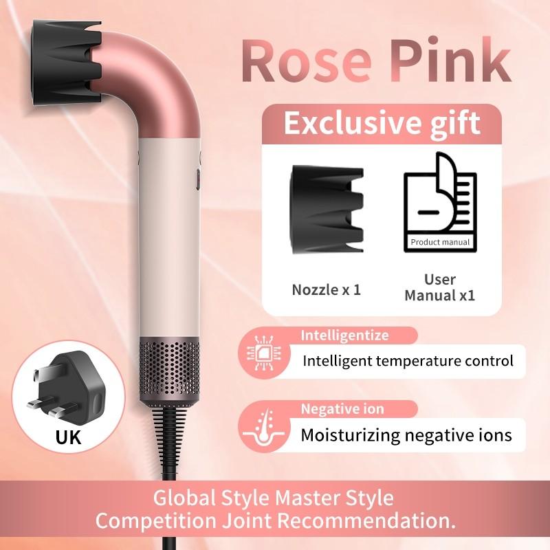 HD18 Portable High Speed Negative Ion Hair Dryer Silent Fast Hair Drying Styling Tools Handheld Hair Drying Machine