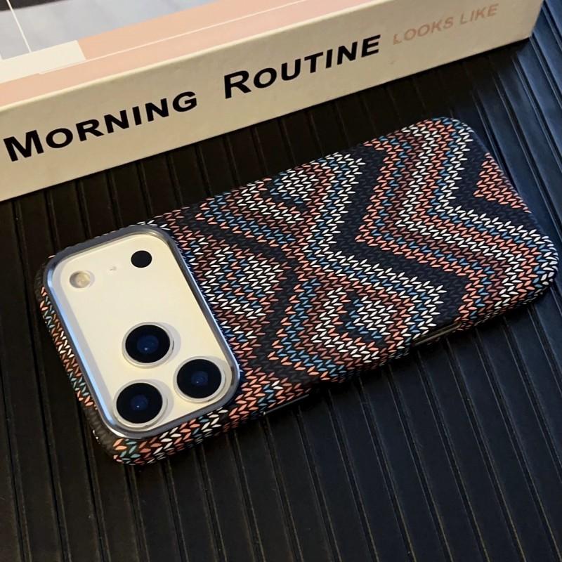 IPhone 17 PROMAX Mountain River Kevlar Magnetic Phone Case Suitable Apple 16PM Premium Protective Cover